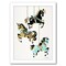 Carousel Horses Mint Gold by Cat Coquillette Frame  - Americanflat